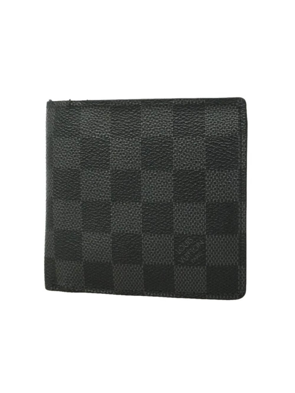 Louis Vuitton Wallet Damier Graphite Portefeuille Marco Black Gray